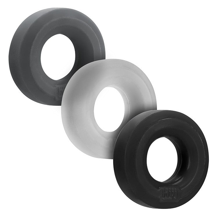 HUJ3 c-ring 3-pack, TAR MULTI - Tar/Ice/Stone